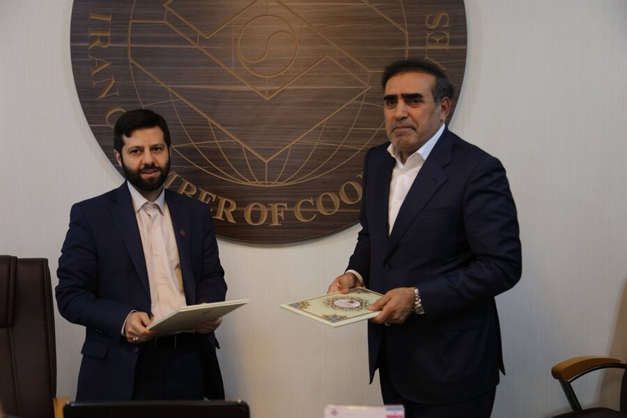  امضای تفاهم‌نامه همکاری سازمان بهره‌وری و اتاق تعاون ایران