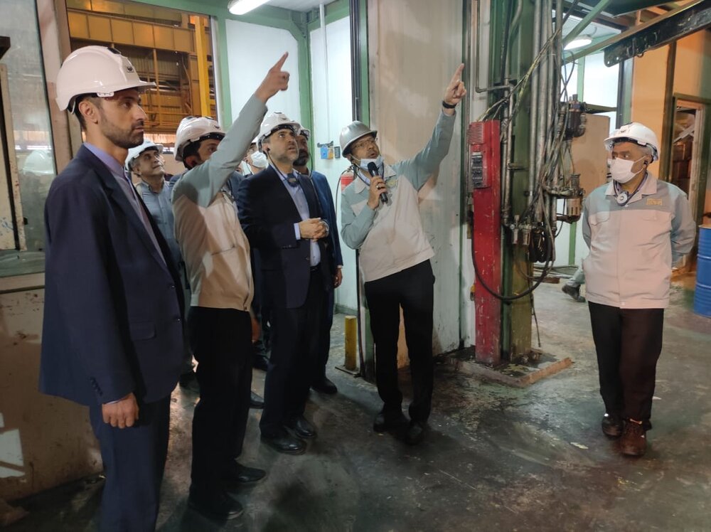 بازدید مدیرعامل صندوق بازنشستگی فولاد از شرکت فولاد مبارکه اصفهان