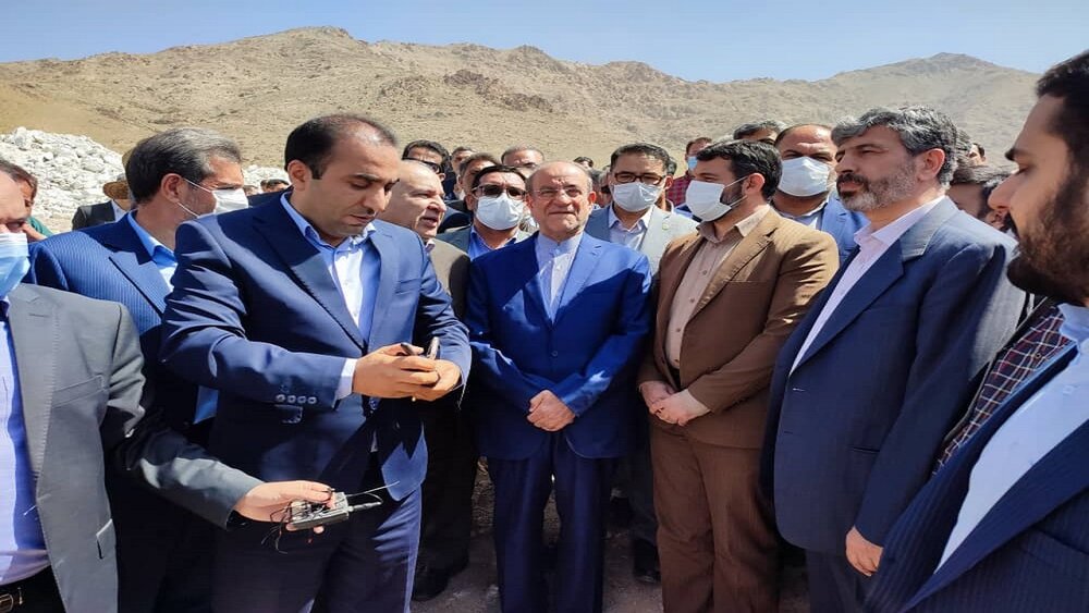 کارخانه دولومیت کلسینه نهاوند افتتاح شد