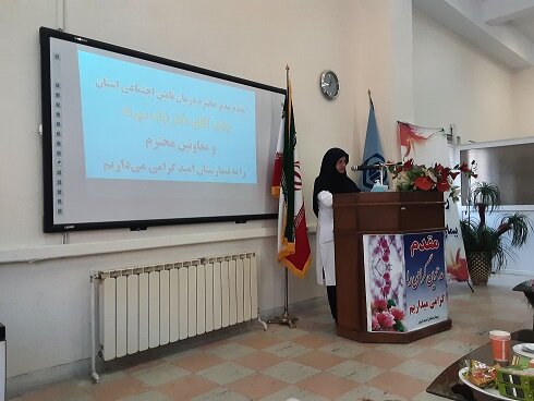 برگزاری آیین تکریم و معارفه رئیس بیمارستان امید ابهر