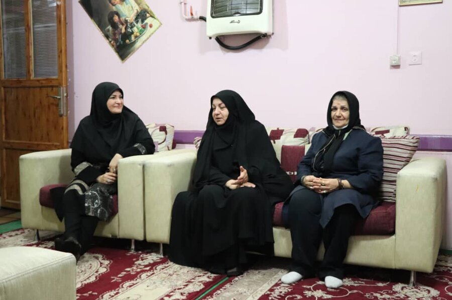 بازدید سرپرست بهزیستی استان مازندران از خانه نگهداری دختران امام سجاد (ع) شهرستان آمل