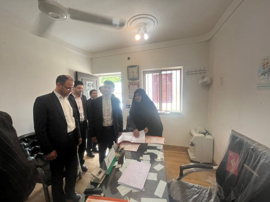 بازدید سرپرست بهزیستی مازندران از کمپ جامعه سالم شهرستان گلوگاه