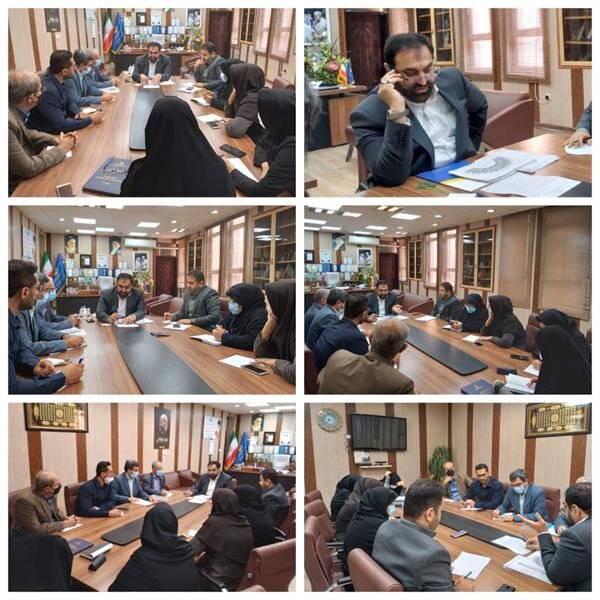 به ریاست مدیر کل تعاون کار و رفاه اجتماعی خوزستان برگزار شد: