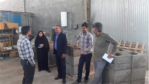 گرامی داشت روز جهانی تعاون از شرکت تعاونی گسترش بتن وسنگ بری جمیل شهرستان سرایان