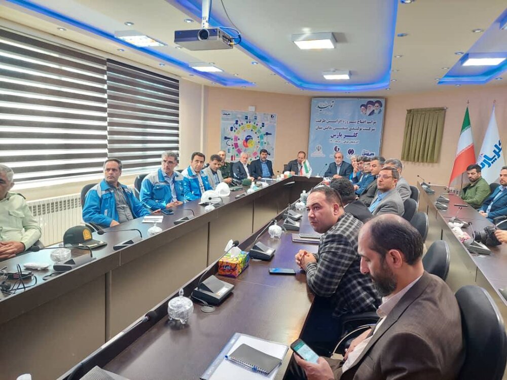 افتتاح پروژه افزایش ظرفیت تولید محصولات شرکت کلرپارس با دستور رئیس‌جمهور