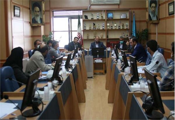 نشست بررسی مشکلات تعاونی های شهرستان ساوجبلاغ در وزارت تعاون، کار ورفاه اجتماعی با حضور مهندس مسکنی معاون امور تعاون