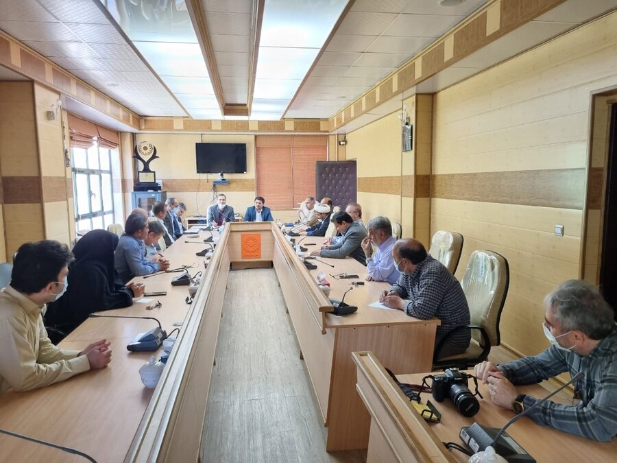 برگزاری شورای اداری بهزیستی قم با حضور معاون توسعه مدیریت و منابع انسانی بهزیستی کشور