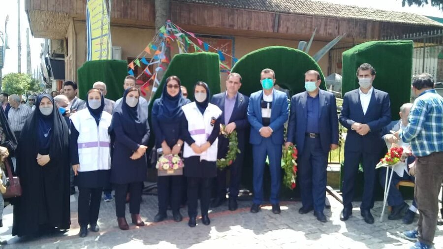 استقبال معاون توانبخشی بهزیستی مازندران از ورزشکار ناشنوای مازندرانی در مسابقات المپیک ناشنوایان برزیل ۲۰۲۱