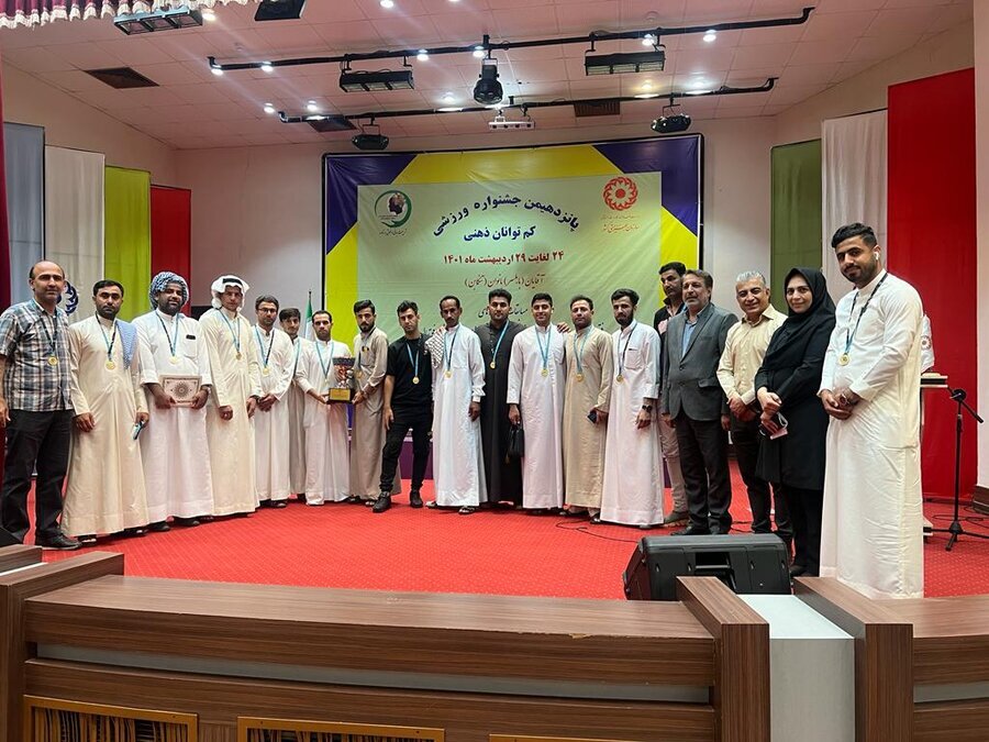 تیم فوتسال کم توانان ذهنی خوزستان قهرمان کشور شد