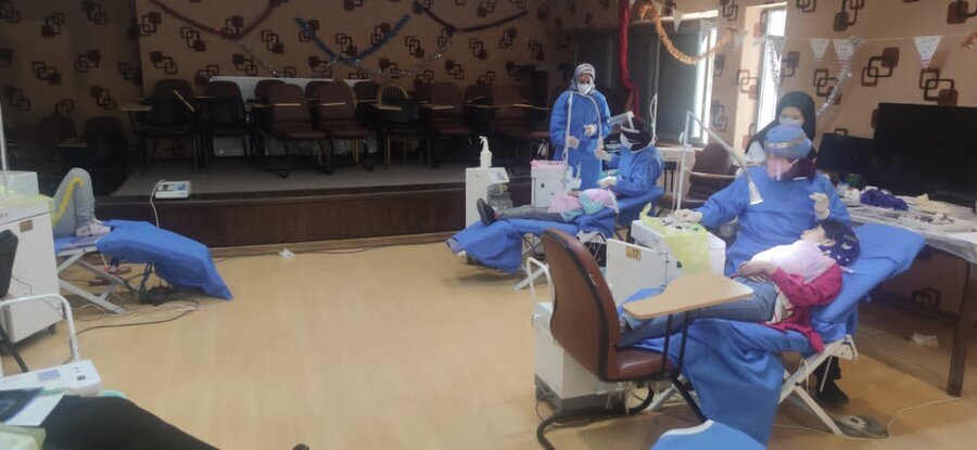 ارائه خدمات تخصصی دندانپزشکی به مددجویان تهرانی