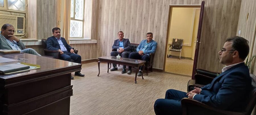 دیدار سرپرست بهزیستی ایلام با فرماندار چوار
