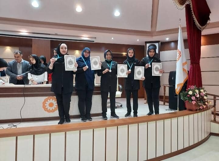 دختران کم توان ذهنی قم در رشته طناب کشی نایب قهرمان کشور شدند