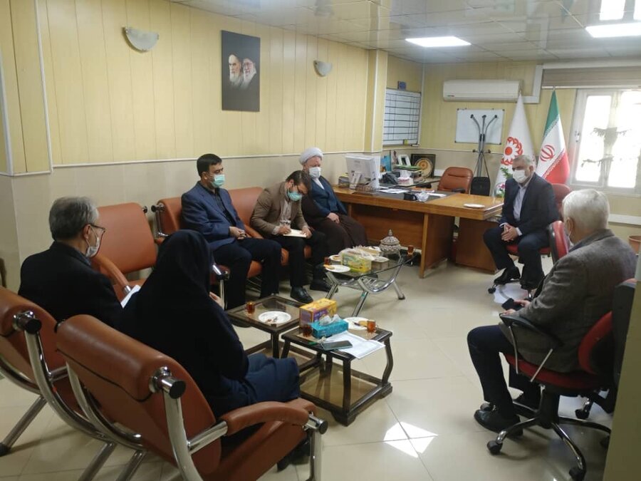 دیدار وهم اندیشی با مدیر کل خدمات درمانی حوزه علمیه