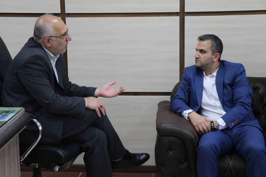 دیدار سرپرست بهزیستی گیلان با فرماندار شهرستان آستانه اشرفیه