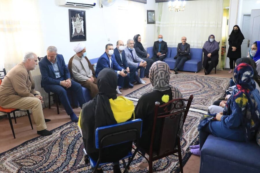 بازدید سرپرست بهزیستی گیلان از مرکز نگهداری دختران سید الساجدین آستانه اشرفیه