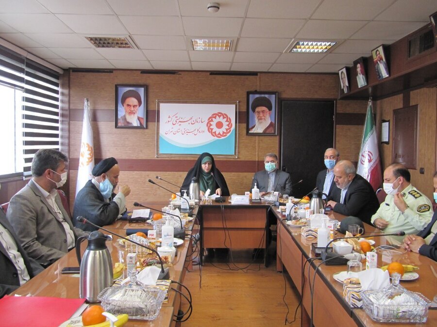 برگزاری جلسه کمیته استانی هماهنگی مراکز نگهداری معتادین متجاهر