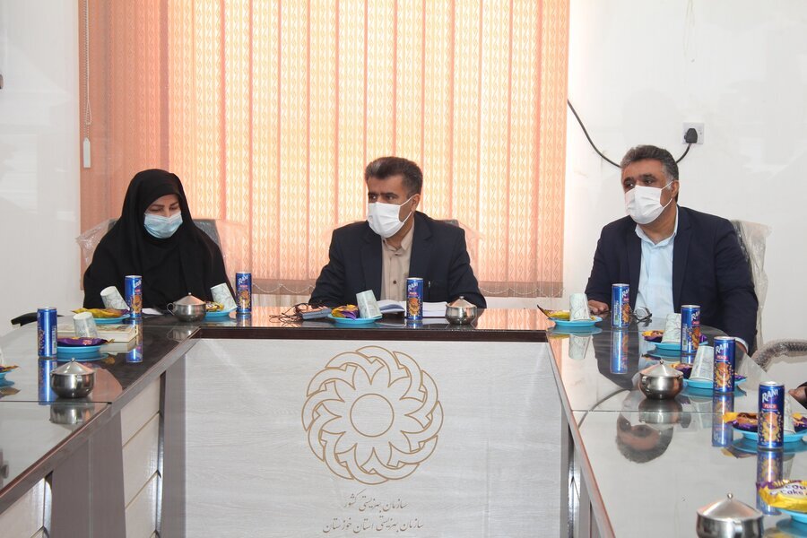 حضور سرپرست بهزیستی استان خوزستان در شهرستان شوشتر