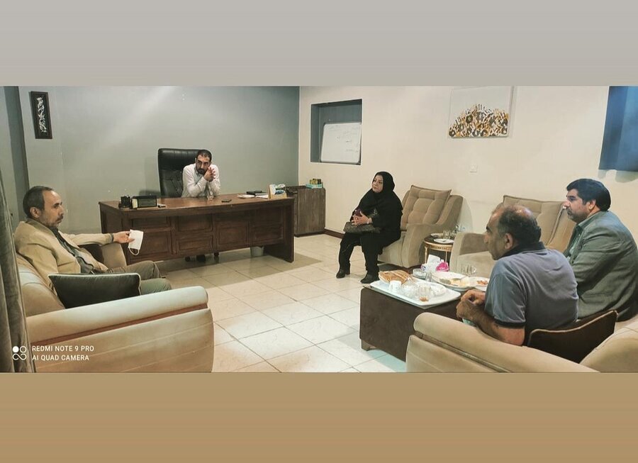 بازدید معاون توانبخشی بهزیستی استان تهران از مرکز سالمندان هانا