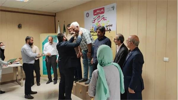 تجلیل از برگزیدگان جشنواره ورزشی بازنشستگان استان البرز
