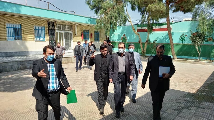 بازدید رئیس سازمان امور اجتماعی کشوراز کمپ ماده ۱۶ قم