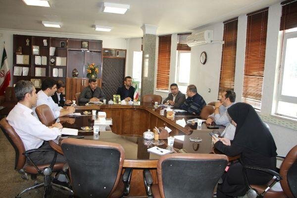  نشست مدیرکل تعاون، کار و رفاه اجتماعی با سازمان بسیج ادارات کردستان 