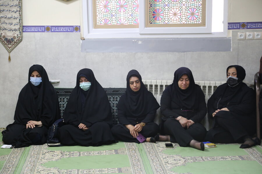 مراسم پرفیض زیارت عاشورا در اداره کل بهزیستی مازندران برگزار شد