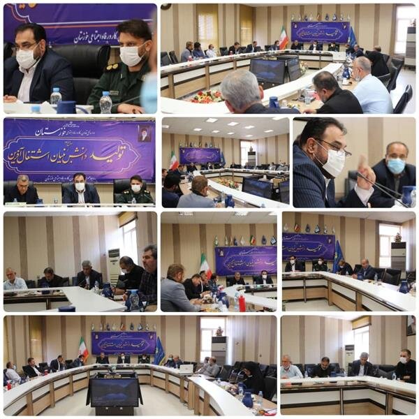 نشست مدیر کل تعاون کار و رفاه اجتماعی خوزستان با شرکای اجتماعی اداره کل