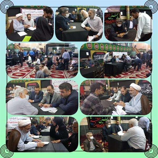 حضور مدیر کل تعاون کار و رفاه اجتماعی خراسان رضوی در بیست ویکمین هفته ملاقات مردمی