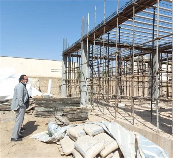 بازدید از پروژه مرکز آموزش فنی و حرفه‌ای سلطانیه