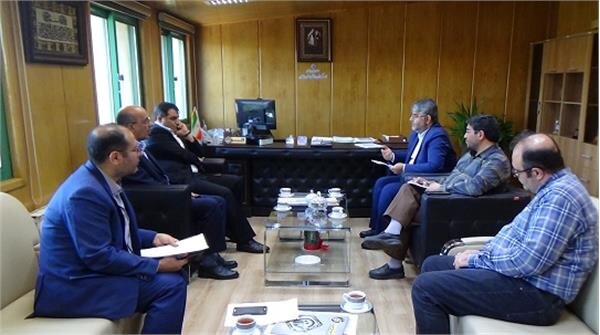 دیدار نماینده مجلس و فرماندار خدابنده با مدیر کل تامین اجتماعی استان