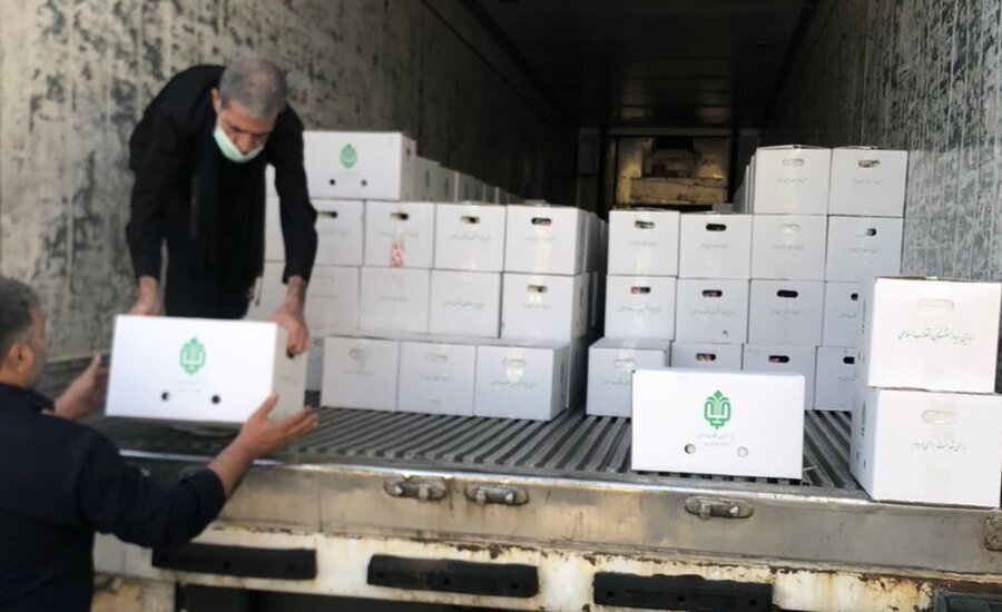 توزیع بیش از ۱۲ هزار بسته لبنیات میان جامعه هدف بهزیستی