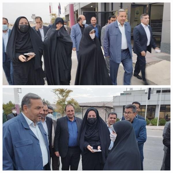 معاون امور زنان و خانواده رییس جمهور وارد ایلام شد
