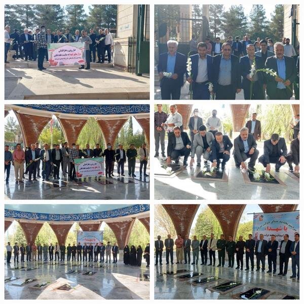 ادای احترام به شهدا اغازگر برنامه های هفته تعاون در ایلام