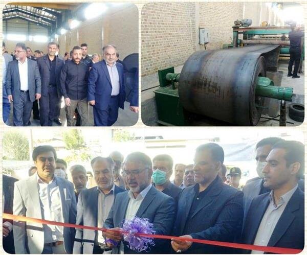 افتتاح طرح توسعه فاز دوم شرکت تعاونی فلزکاران کاسیت دورود