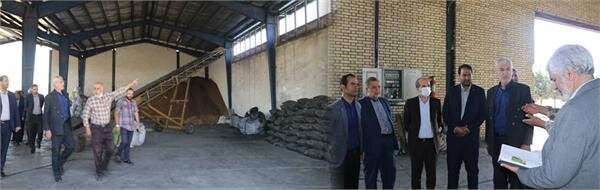بازدید سرزده مدیرکل تعاون، کار و رفاه اجتماعی استان همدان از شرکت تعاونی پارت شیمی تویسرکان