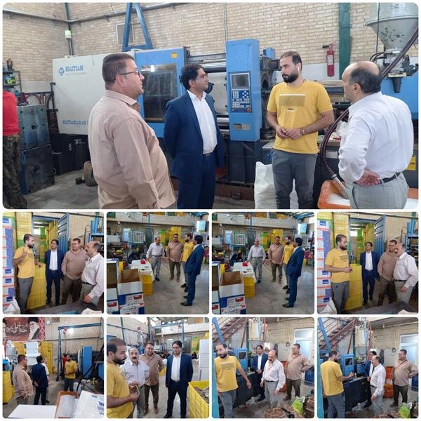 بازدید رییس اداره تعاون کار ورفاه اجتماعی اشکذر از دو شرکت تعاونی