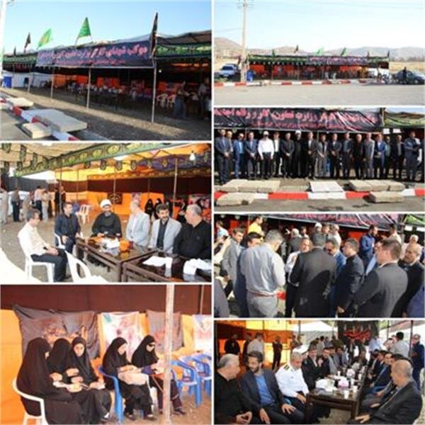 استقبال مدیرکل تعاون، کار و رفاه اجتماعی کردستان از زائرین کربلا