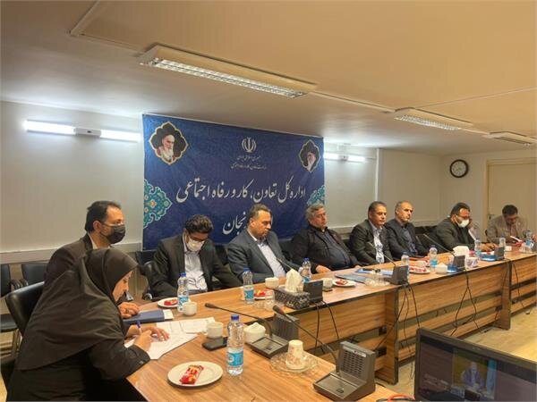 برگزاری هشتمین جلسه شورای هماهنگی دستگاه‌های تابعه وزارت مردم در زنجان