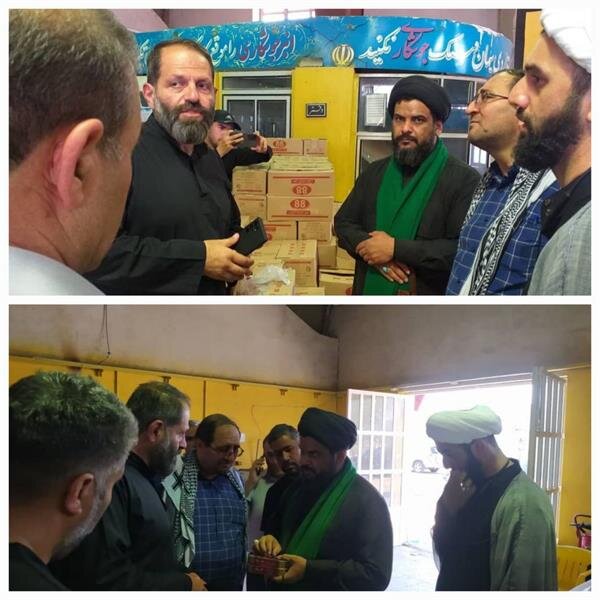 خدمات دهی موکب مرکز آموزش فنی و حرفه ای شهرستان مهران