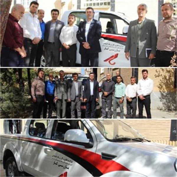 تحویل خودروی فوتون با آرم مخصوص بازرسان کار به حوزه بازرسی