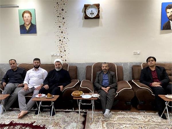 دیدار با خانواده شهدا و جانبازان تعاون، کار و رفاه اجتماعی استان یزد