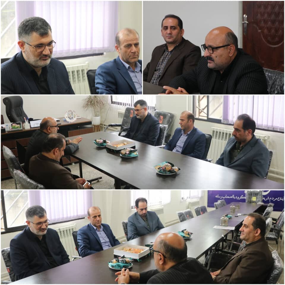 دیدار مدیر کل تعاون گیلان با نماینده مردم شهرستان لنگرود
