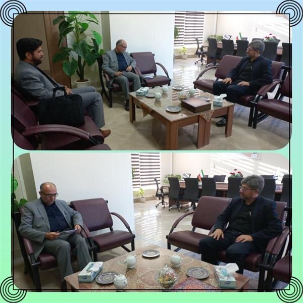 دیدار مدیر کل تعاون خراسان رضوی با ابراهیمی فرماندار شهرستان جغتای