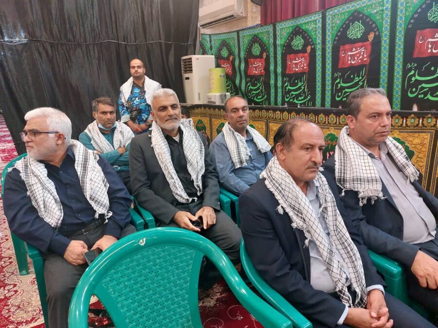 تجلیل از پیشکسوتان دفاع مقدس بهزیستی استان بوشهر