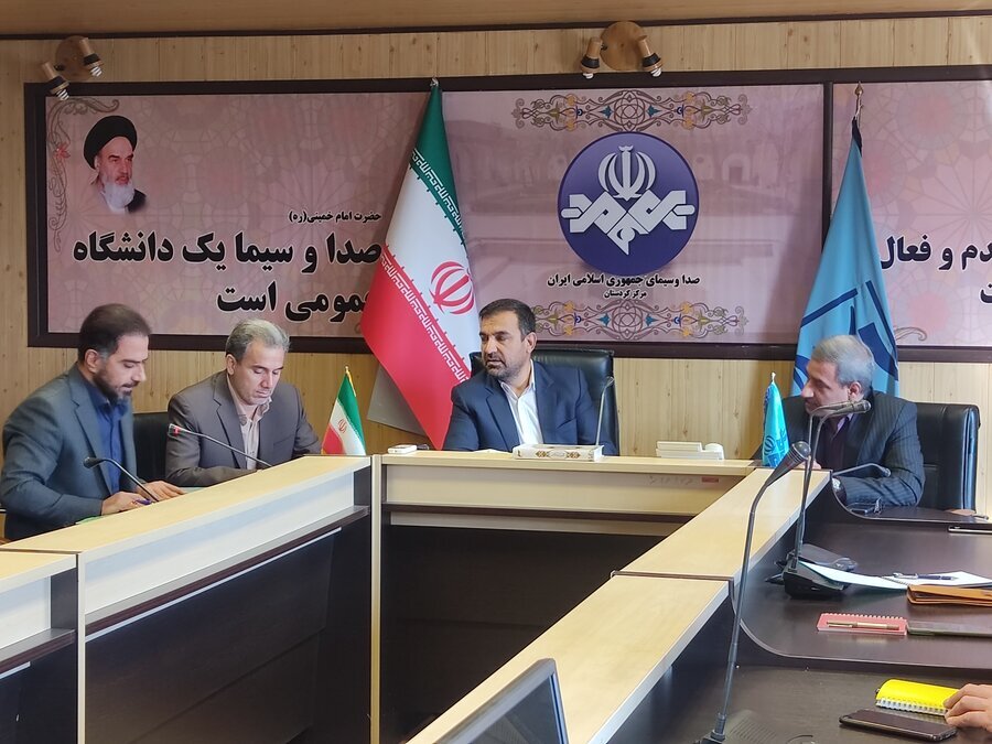 نشست هم اندیشی مدیران بهزیستی و صدا و سیمای مرکز کردستان