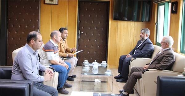 دیدار روسای مجامع کارگری زنجان با مدیرکل تامین اجتماعی استان
