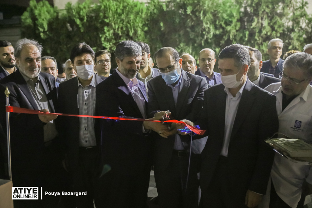 بهره برداری از خط تولید جدید سرم شرکت داروپخش