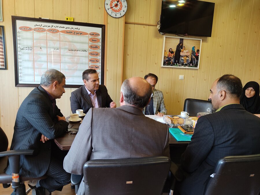 برگزاری کمیسیون ماده ۲۶ در بهزیستی کردستان