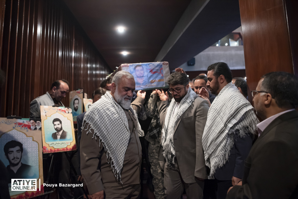 تشییع پیکر مطهر شهید مدافع امنیت "سلمان امیراحمدی"