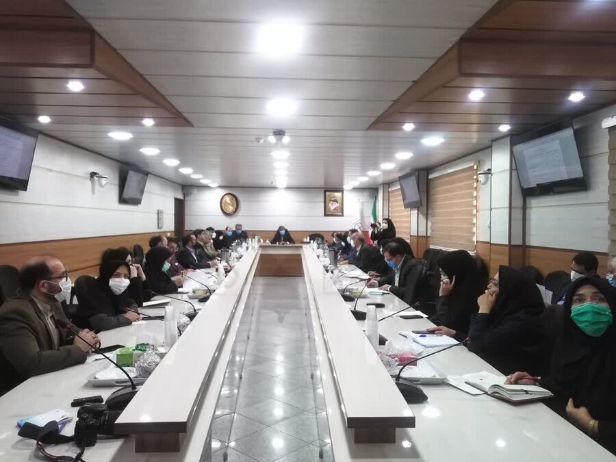 برگزاری  جلسه مجمع سلامت و کارگروه سلامت وامنیت غذایی سمنان